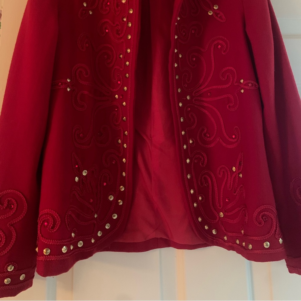 Vintage Giorgio Sant Angelo felt jacket